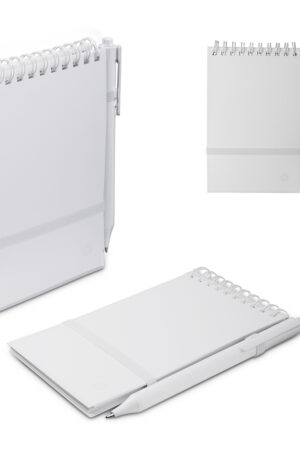 Mini Caderno A6 Capa em PP com caneta