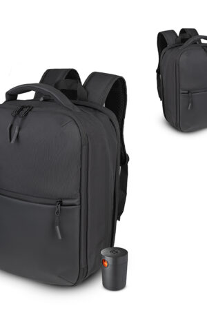 Mochila c/ Compartimento a Vácuo e Expansor