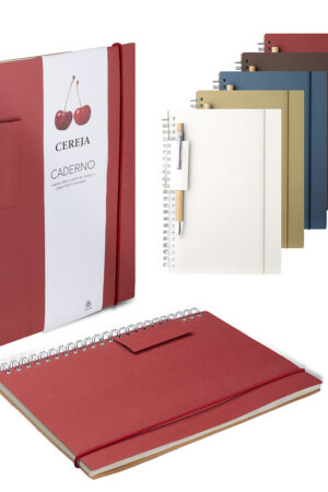 Caderno A5 Capa em Papel Reciclado