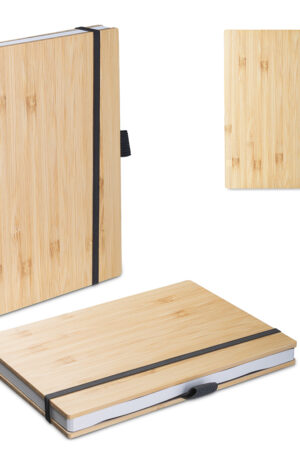 Caderno B6 Capa em Bambu