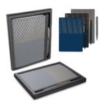 Kit Escritório A5 Capa em PU e Caneta Metalica