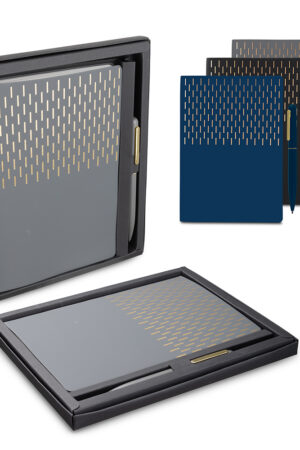 Kit Escritório A5 Capa em PU e Caneta Metalica
