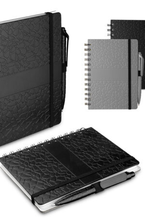 Caderno B6 Capa em ABS com Caneta