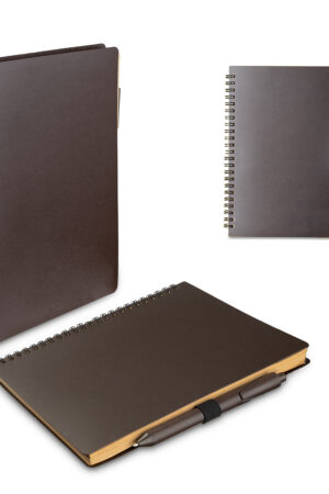 Caderno A5 Capa PP com Caneta