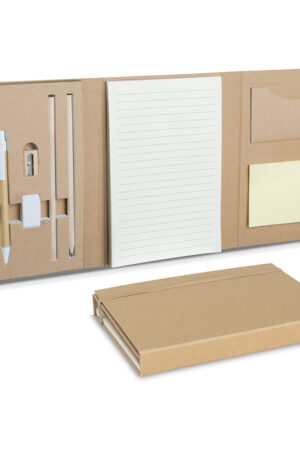 Kit Escritório Capa em Papel Kraft